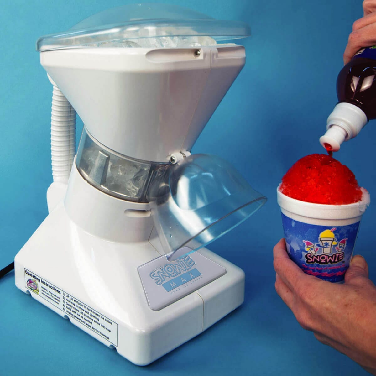 Shaved ice machine for home