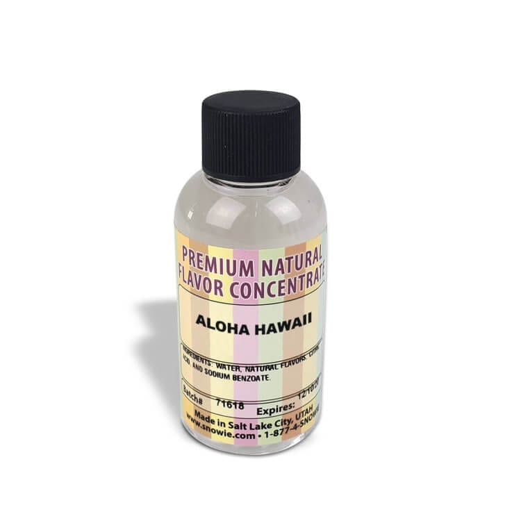 Aloha Hawaii Premium Natural Flavor Concentrate