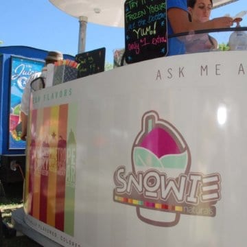 Shaved Ice Natural, Kiosk, Logo, Concession Stand
