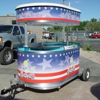 Custom Buildings, Kiosks, and Carts by Snowie Shaved Ice