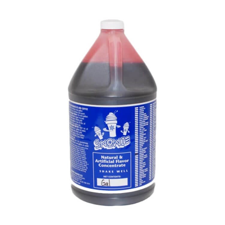 BLUE STRAWBERRY MIX SNOW CONE/SHAVED ICE FLAVOR CONCENTRATE MAKES 1 GALLON 