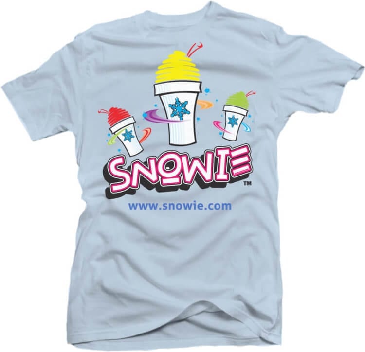 Snowie T-Shirt - Light Blue