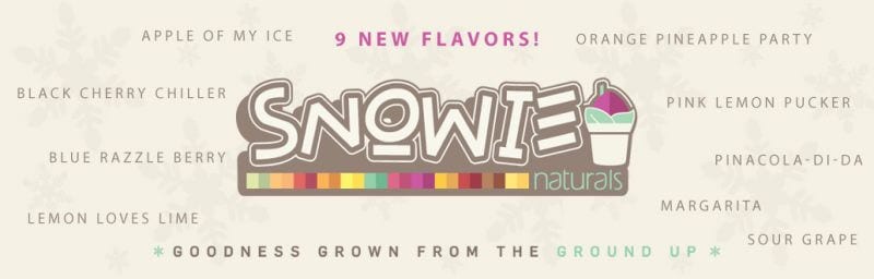 New Flavors for Snowie Naturals